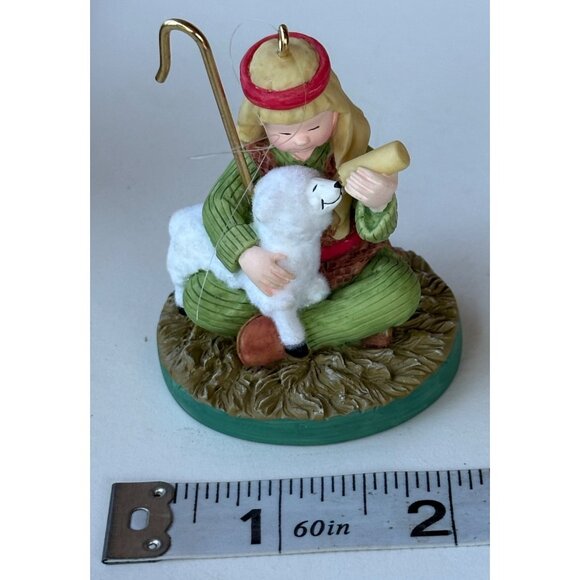 DaySpring Christmas Celebration Collection Shepard Boy First Series Ornament - Picture 7 of 12